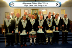 Ballynahinch-Masonic-Lodge-No.301-Lodge-Officers-13th-January-2017